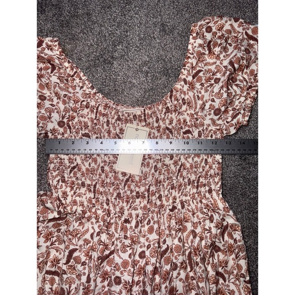 No Comment NY•LA Women's Bohemian Floral MIDI Dress NWT - Picture 6 of 12